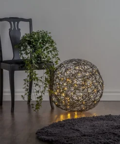 TRASSEL Utomhusdekoration 50cm 150LED IP44 Svart