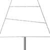 TRIANGLE Dekorationsträd 85LED 116cm Silver
