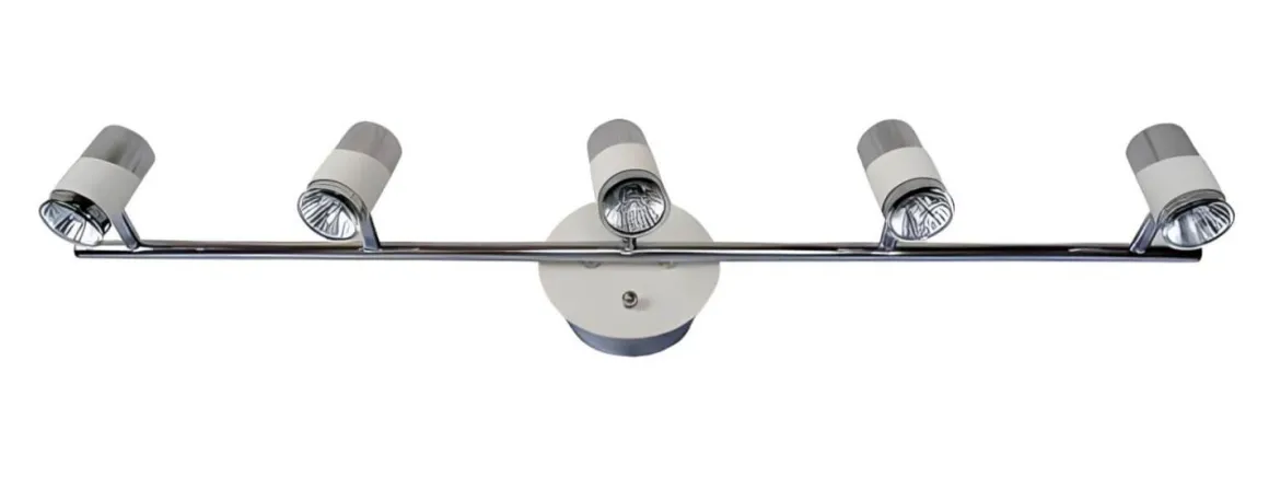 VEGA Takspot Skena 5L 90cm Vit/Krom