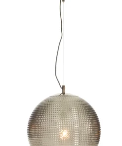 VEGAS Taklampa 35cm Svartkrom