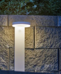 VIDI Solcells-pollare 60cm Vit IP44