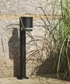 VIENNA Solcells-pollare 50cm Svart IP44