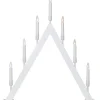 VIND Ljusstake 7L 63cm Vit