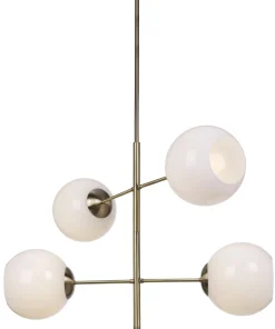 VRI Takpendel 4a 730mm Antikmässing/Opalvit