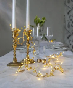 WINNY LjusslingaBatteri 2m 60LED Varmvit/Guld