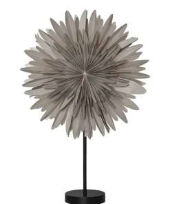 WINTER Stjärna på fot 62cm Beige