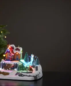 WINTERVILLE Panorama Batteri 23,5cm 10LED Flerfärgad