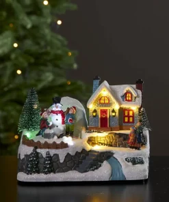 WINTERVILLE Panorama Batteri 18cm Flerfärgad