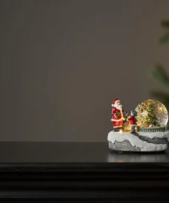WINTERVILLE Panorama Tomte Batteri 12cm