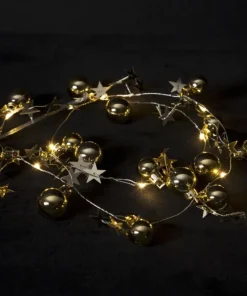X-MAS Ljusslinga 90cm Guld