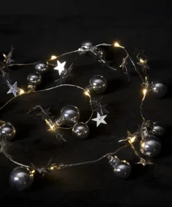X-MAS Ljusslinga 90cm Silver