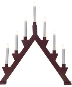 ZACK Träljusstake 53cm Röd