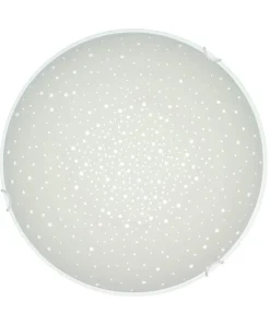 ZODIAC LED-Plafond 30cm Frostad/Mönster