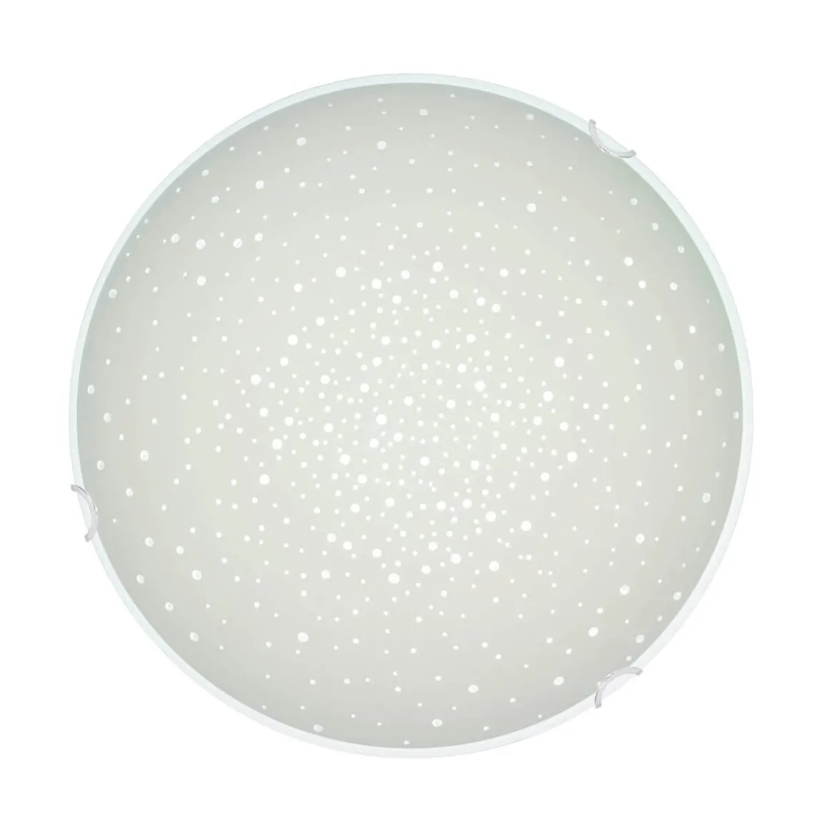 ZODIAC LED-Plafond 30cm Frostad/Mönster