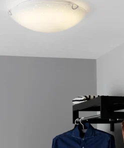 ZODIAC LED-Plafond 30cm Frostad/Mönster